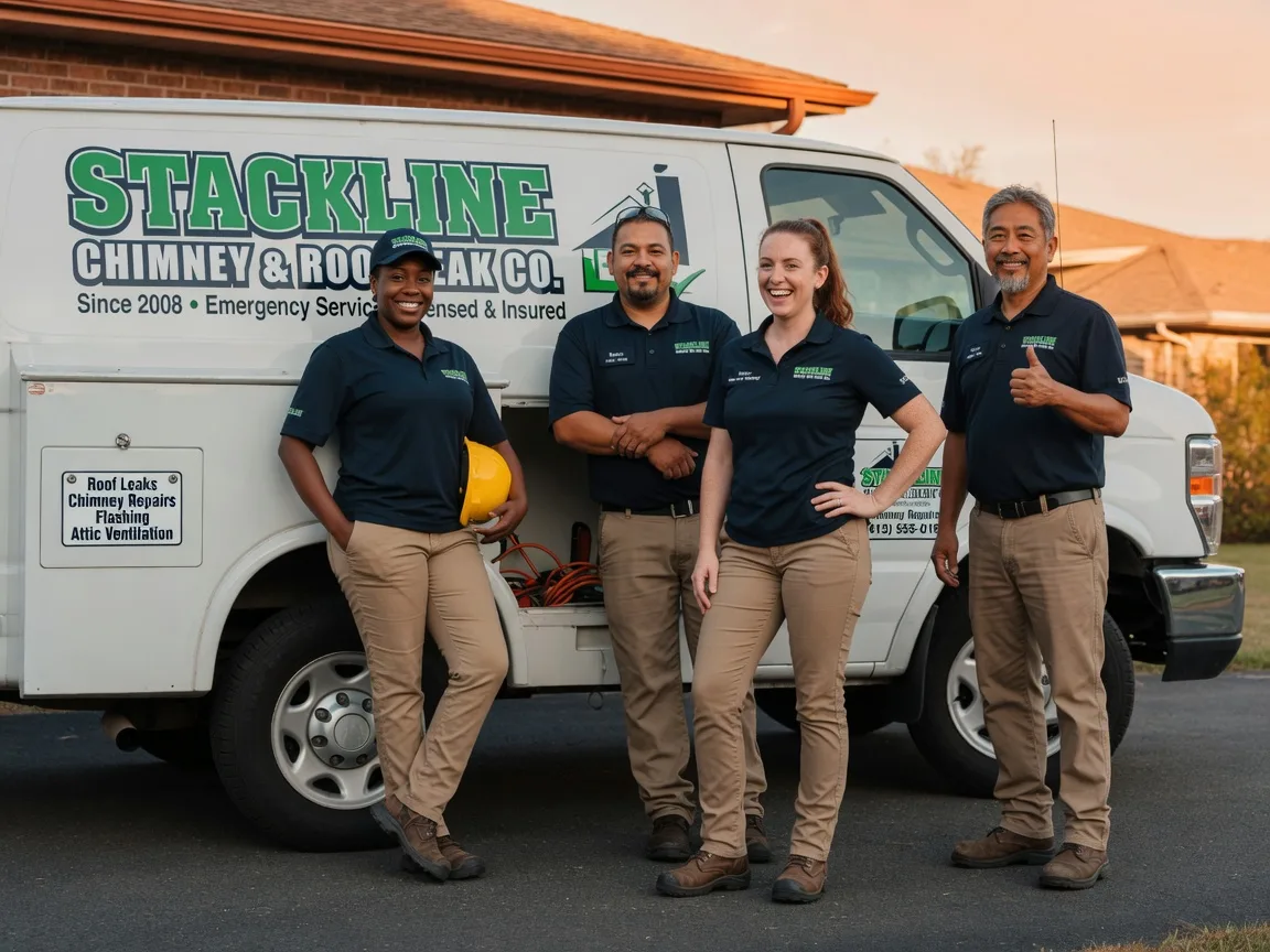 Chimney flashing repair company in Arvonia, VA